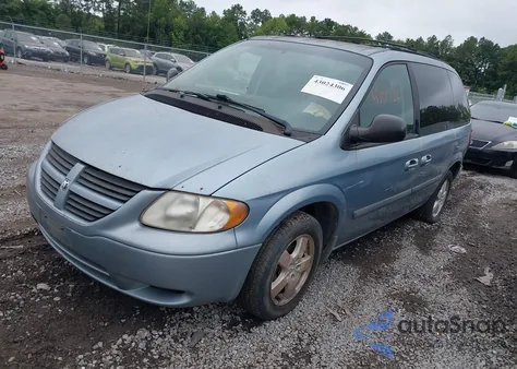 2006 Dodge Caravan Sxt from USA, damaged, VIN 1D4GP45R26B532794